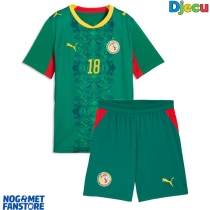 Senegal Ismaila Sarr #18 Gostujuci Dres za djecu SP 2026 Kratak Rukav (+ Kratke hlače)